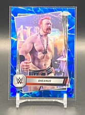 2025 Topps Chrome Sapphire WWE Sheamus #132 Sapphire Monday Night Raw