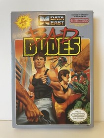 Bad Dudes (1988) NES Nintendo CIB w/o Game Cartridge, Sleeve Manual Box NO GAME