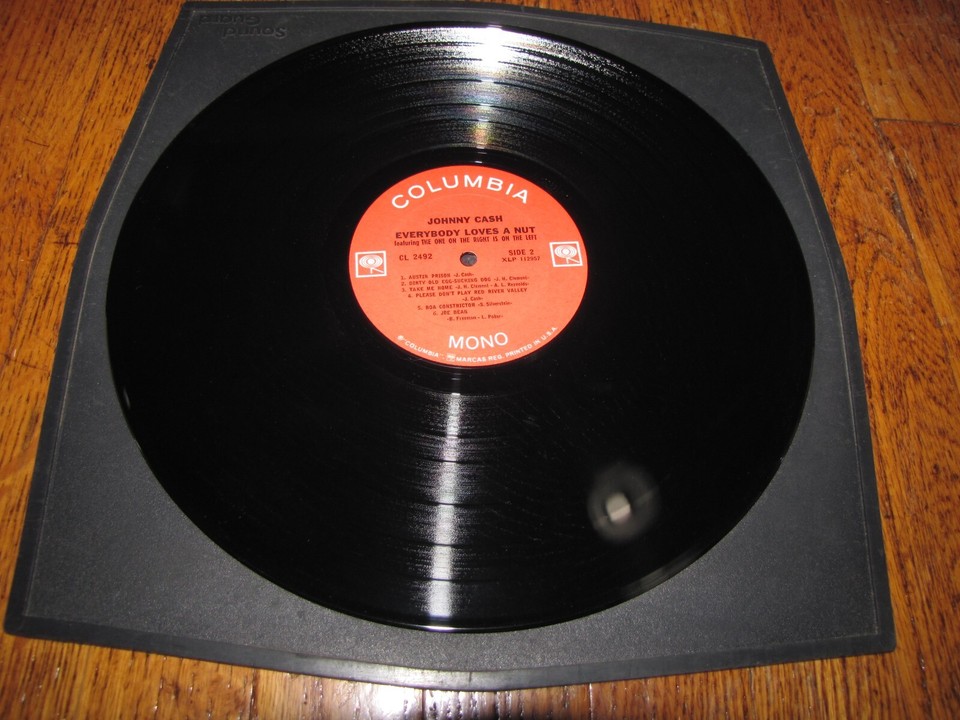 JOHNNY CASH EVERYBODY LOVES A NUT MONO COLUMBIA RECORDS LP CL 2492