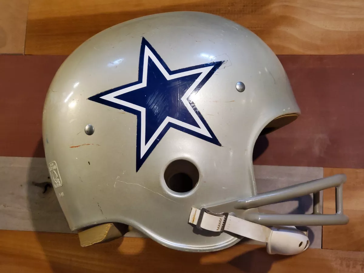 Vintage 1981 DALLAS COWBOYS Rawlings HNFL Youth Helmet Size Large