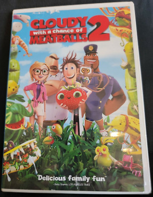 Cloudy With a Chance of Meatballs 2 DVD, 2013 Complete With Case, Artwork & Disc