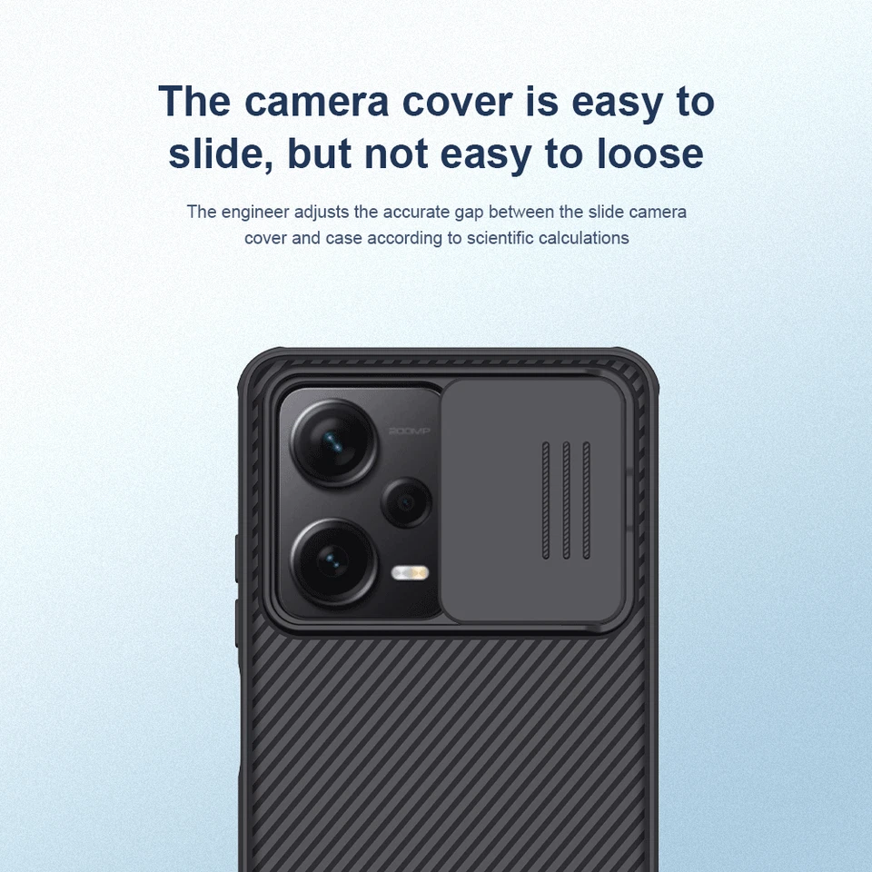 Funda Protectora Lente Nillkin CamShield Pro para Xiaomi Redmi Note 12 Pro+ - Azul Foto 4 de 4