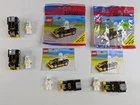 4 Vintage LEGO 1461 Turbo Force Sets 2 with Polybag and Instructions + Minifigs