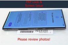 DEFECTIVE Samsung Galaxy S22 Ultra 5G 256GB Black - Verizon 7612193