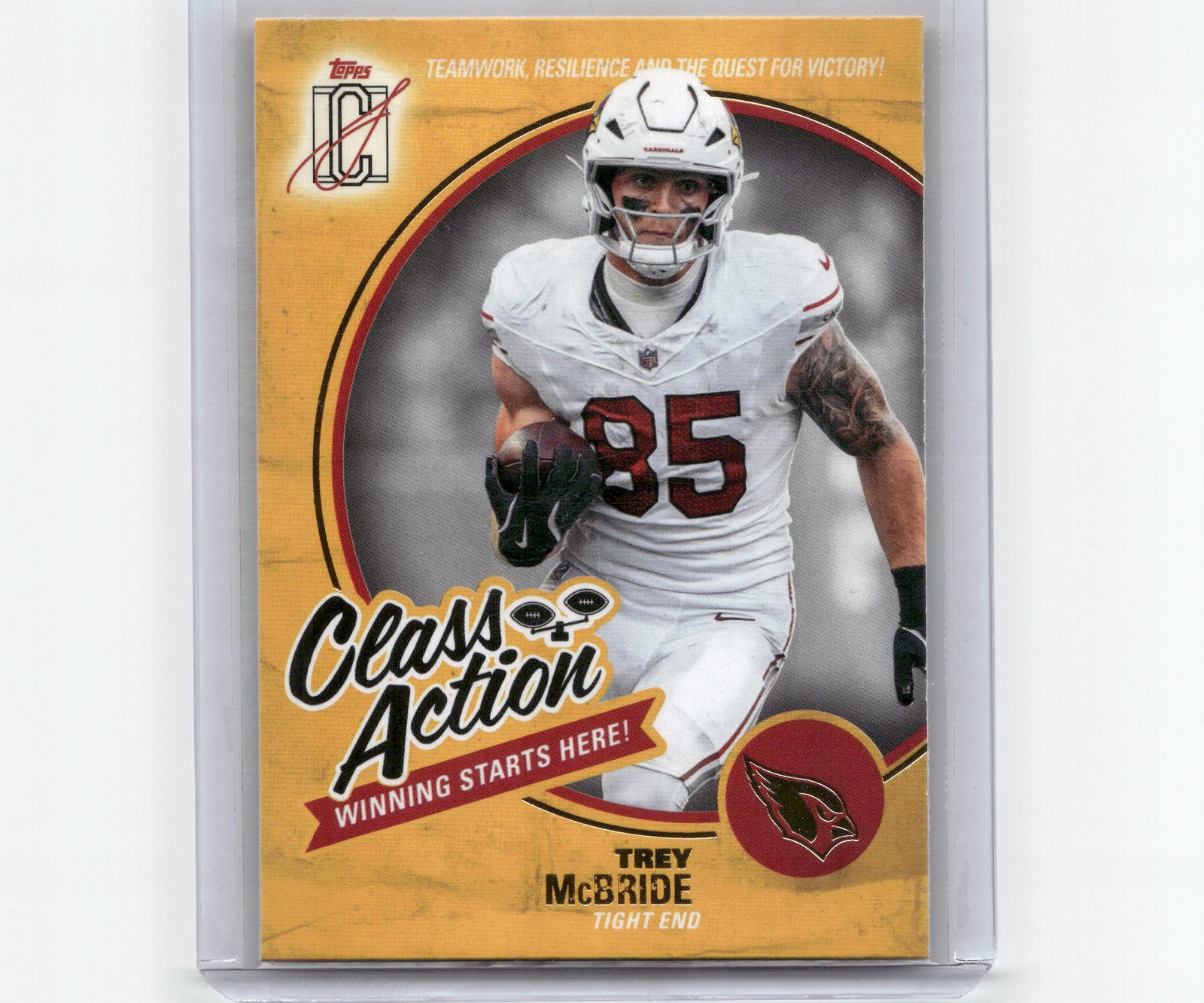 2025 Topps Signature Class #CA-1 Trey McBride Class Action