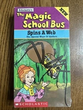 Spins a Web (VHS, 1999) Scholastic’s The Magic School Bus Special Way Of Spiders