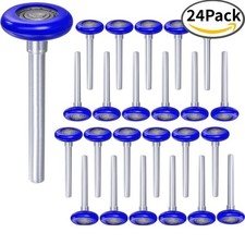 24Pack 2" Nylon Garage Door Rollers 6200ZZ Bearings   4" Stem fr 2" Garage Track