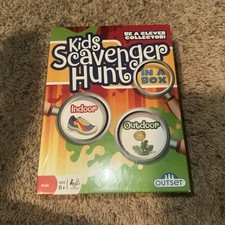 New In Box Kids Scavenger Hunt Active Game Indoors or Outdoors Ages 6 and Up
