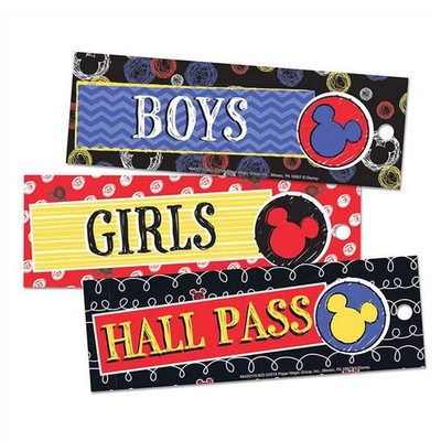 Eureka Disney Mickey Mouse Hall Passes, 3 Count (EU 642011)