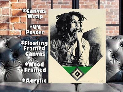 Catch A Fire Shepard Fairey Canvas Wrap Wall Decor Poster Wall Art Print