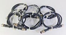 Lot of 6 each Banner MQDEC 403SS Cordset Stra...