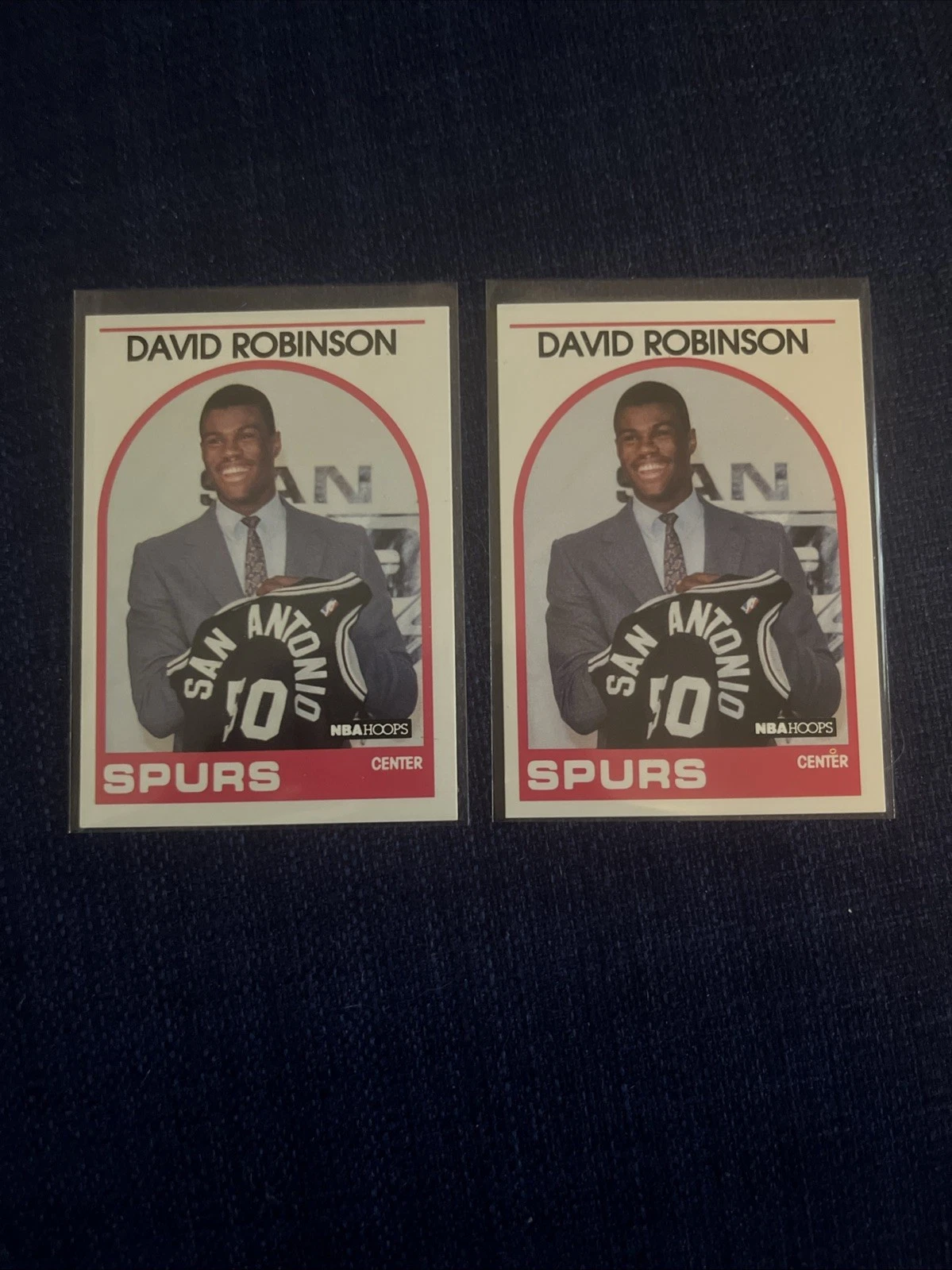 David Robinson trading card