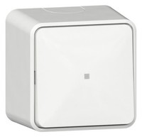 1St. Gira 311613 Wipp-Kontroll Auswe + Montagepl. Ap Reinweiß