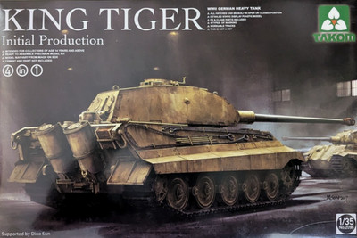 Takom 2096 - 1:35  King Tiger initial production (4 in 1)