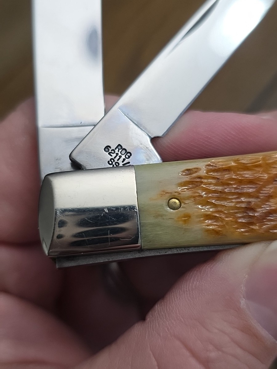 1989 Case XX 6211 1/2 Large Jack Knife Case Collectors Club Rogers