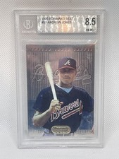 1995 Bowman's Best Blue #7 Andruw Jones Rookie (RC) BGS 8.5
