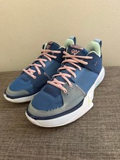 Youth Jordan One Take 5 GS Stone Blue Basketball Shoes Size 7Y Women 8.5 Read