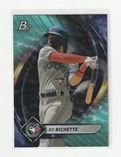2022 Bowman Platinum Bo Bichette #79 Aqua Ice Foil-board /250