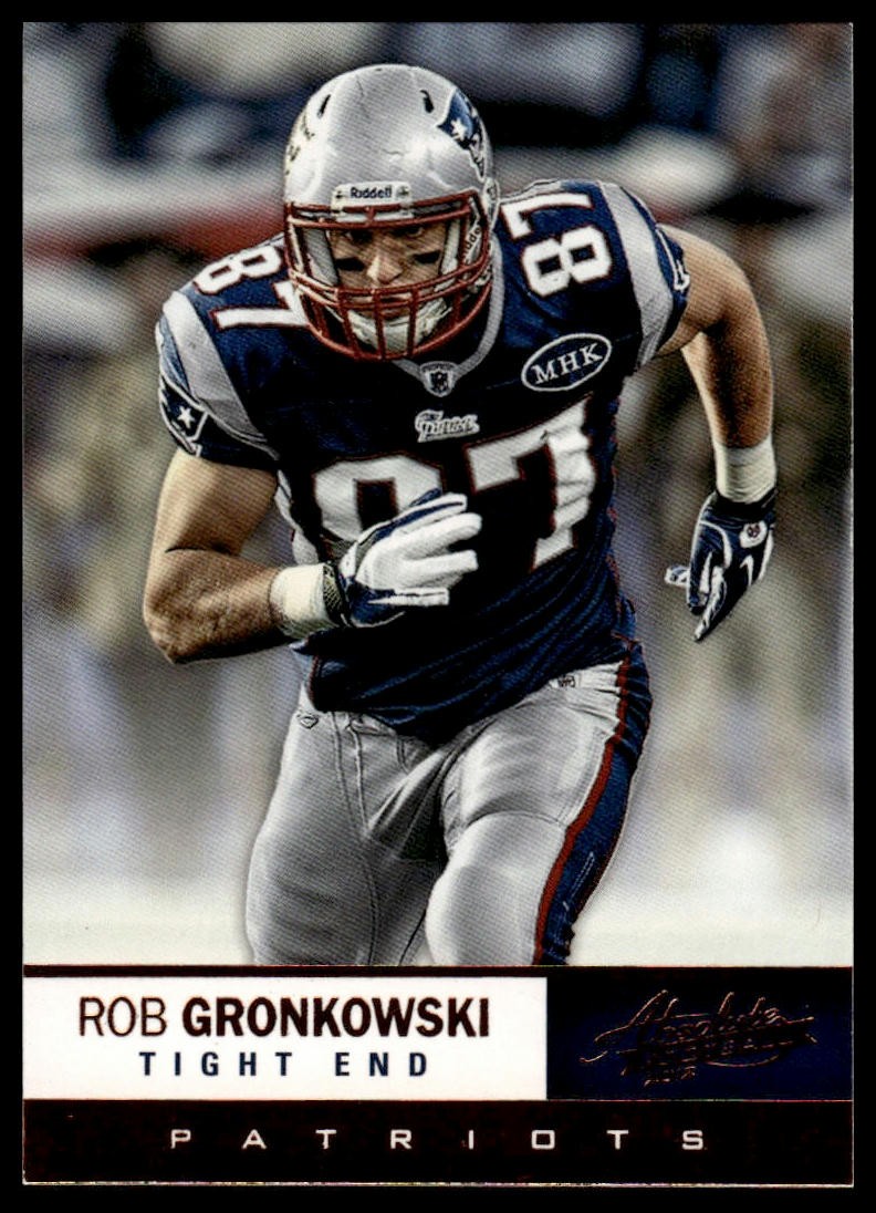 Rob Gronkowski 2012 Panini Absolute #35 Retail New England Patriots