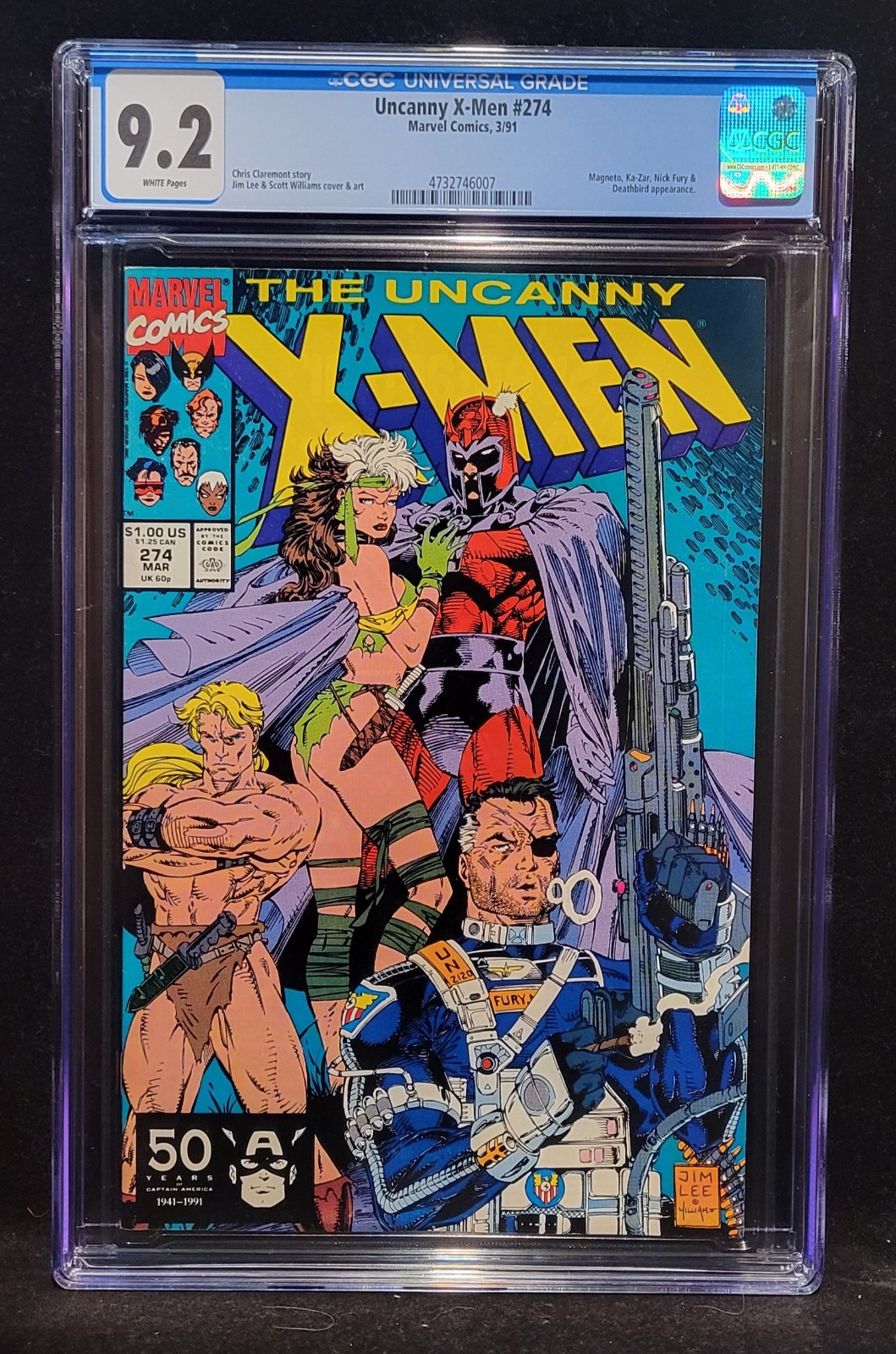 Uncanny X-Men #274 (Newsstand Edition) Value - GoCollect