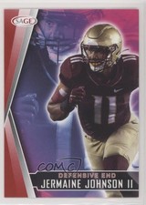 2022 SAGE Low Series Red Jermaine Johnson II #26 0nm1