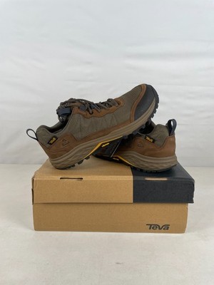 Teva Men's Ridgeway Hiking Shoes, Bison, 10