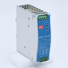 Mean Well NDR-120-48 AC/DC Power Supply - 1 Output - 48V 2.5A 120W