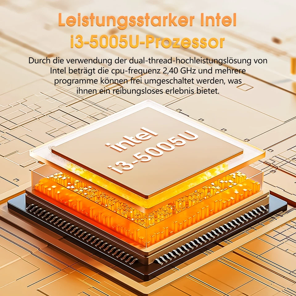 2025 Neu SGIN 15,6 Zoll Laptop 8GB 128GB 256GB 512GB SSD Intel Celeron Window 11 - Bild 3 von 4