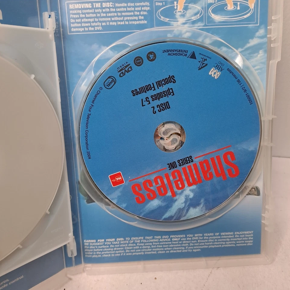 Shameless Dvd Complete Series 1 Region 4 Vgc (25) - image 4 of 4