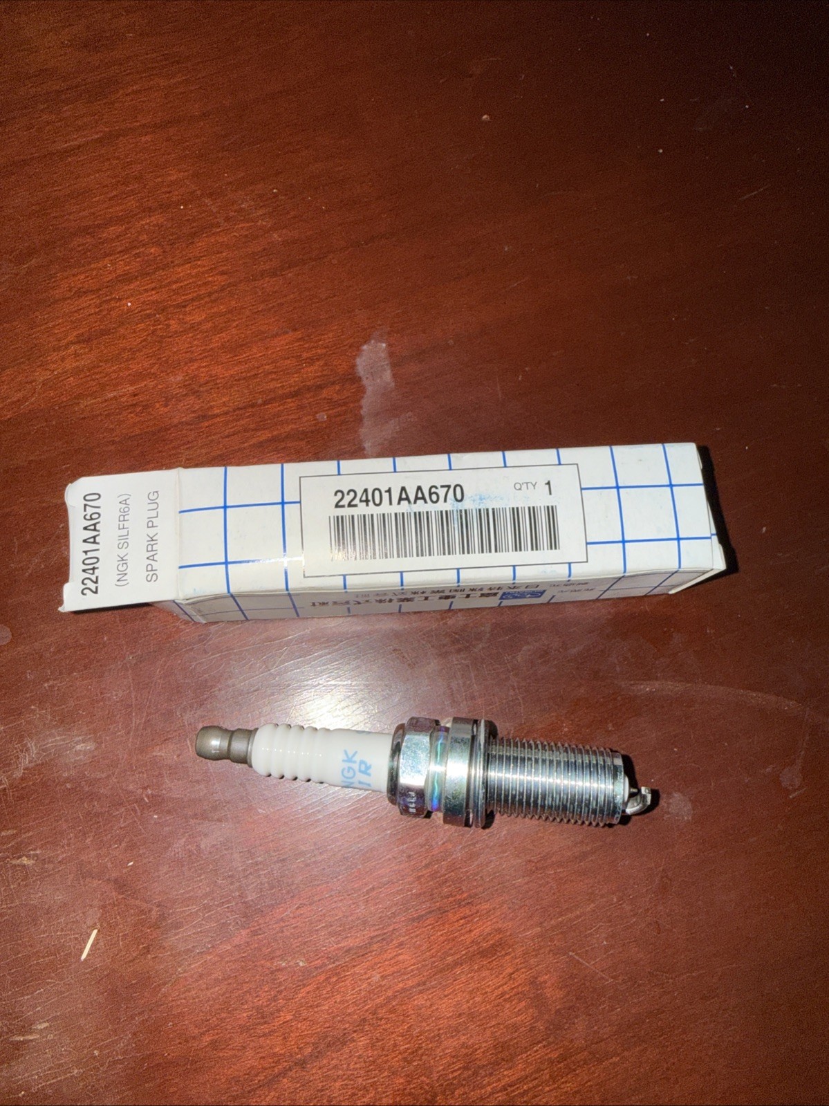 Subaru Oem Genuine Spark Plug 22401aa670 New Old Stock set of four