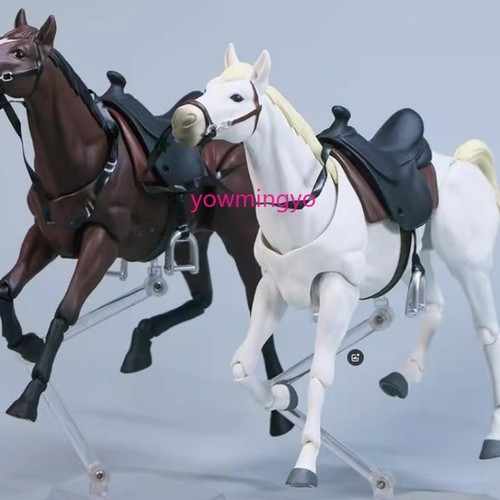 NUOVO Figma 490d 1/8 cavallo bianco modello figura mobile soggiorno Halloween regali - Foto 4 di 5