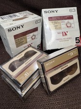 Sony DVM63 MiniDV HD 1080 Digital Video Cassette for HDV/DV Sealed Lot 13 Total