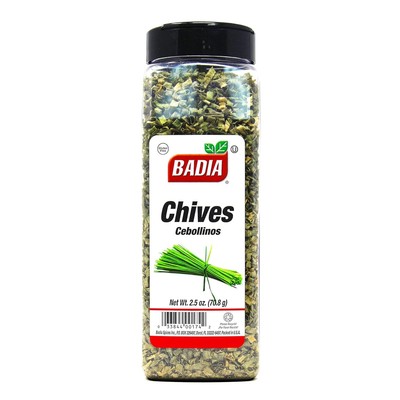 Badia Dried Chives, 2.5 oz 