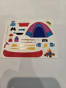 Mrs. Grossman's Camping Scrapbook Sticker