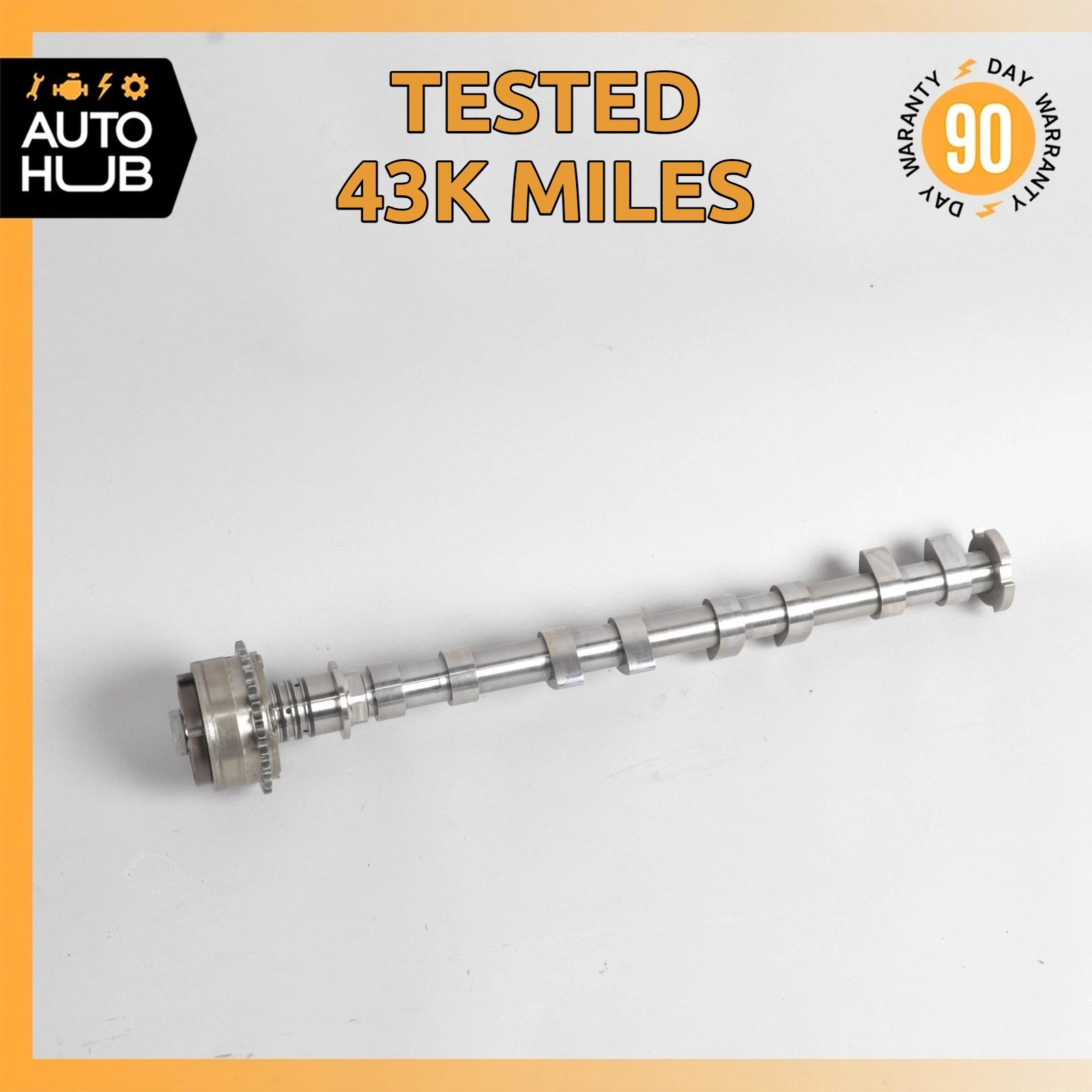 09-19 Maserati GranTurismo S 4.7L Left Side Intake Camshaft w/ Adjuster OEM 43k
