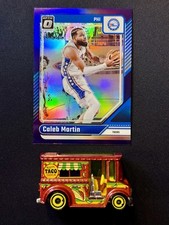 2024-25 Donruss Optic CALEB MARTIN Purple Prizm #46 76ers