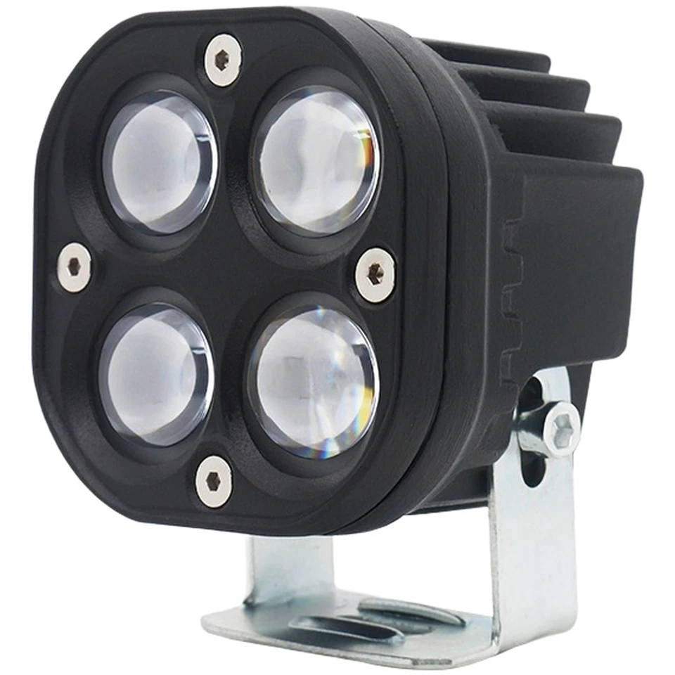 40W LED Spot Beam Work Light Bar Off Road Driving Lamp Clover Lens White Yellow - Image 2 of 4