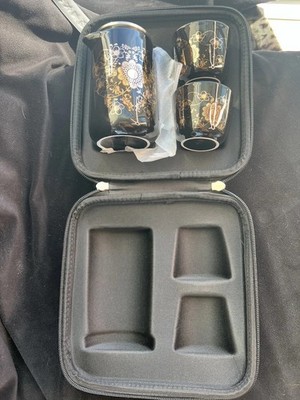 The Forbidden City Culture Portable Tea Cup Set & Kettle & Luggage Japan
