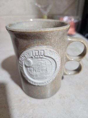 OREGON 1959 CENTENNIAL BENNINGTON POTTERS TRIGGER HANDLE MUG