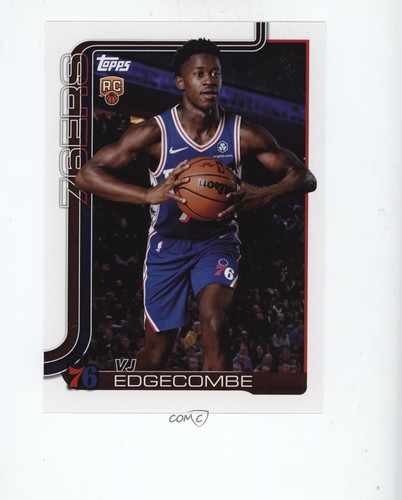 2025-26 Topps Oversized Topps Cards VJ Edgecombe #OTC-12 0t5y