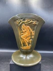 1926 Roseville Pottery Silhouette Rosecraft Nude Panel Vase