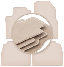 PREMIUM beige Fußmatten: Mercedes ML W163 SUV 1998-2005 PREMIUM beige Fußmatten: Mercedes ML W163 SUV 1998-2005