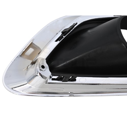 Fog Light Bezel Bumper Trim Covers For Jeep 2014 2015 2016 Grand Cherokee 2Pcs - Picture 6 of 7