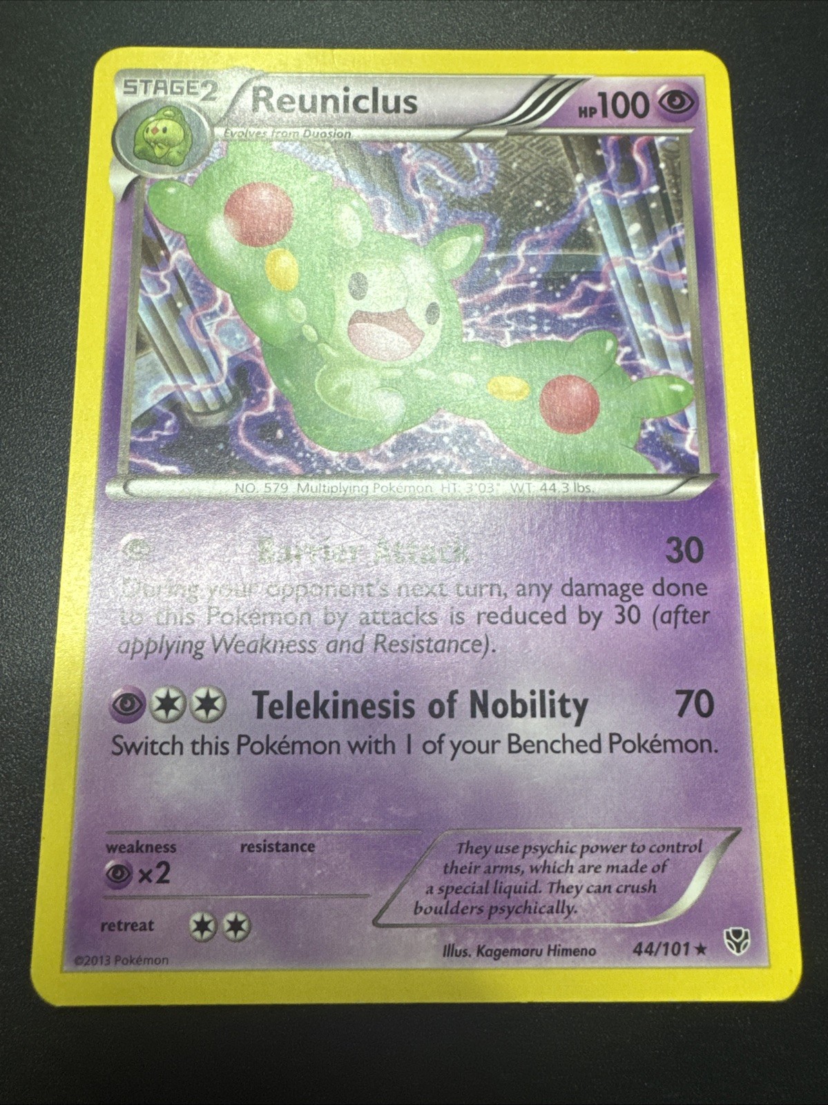 Reuniclus 44/101 Plasma Blast Regular