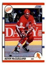 1990-91 Kevin McClelland Score - Detroit Red Wings