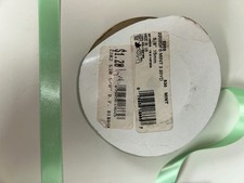 5/8" Mint Polyester Ribbon 5+ Yards Craft Sewing Made in USA