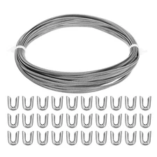 33 Feet 304 Stainless Corset Boning Spiral Steel Metal Boning for Corset Making