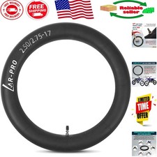 17" Inner Tubes for Dirt Bikes - 70/100-17 Heavy Duty with TR4 Valve - 1-Pack