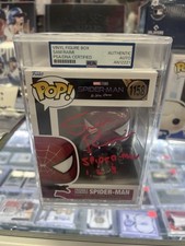 Marvel Siderman Funko Pop 1158 Firmado con Certificado de Autenticidad Director Sam Raimi, 1, 2, 3, Error