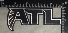 ATLANTA FALCONS IRON ON EMBROIDERED PATCH